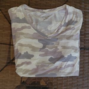 Colorful Camo Flowy TShirt